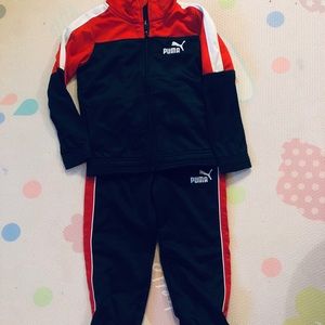 Toddler Boy Puma Tracksuit